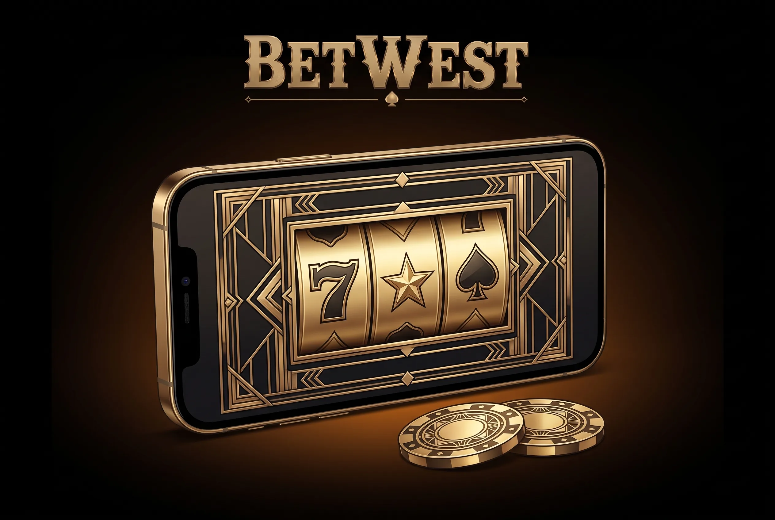 BetWest on a smartphone